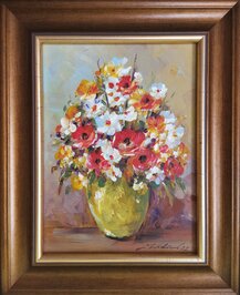 rozmer obrazu s rámom 21X26 cm