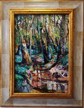 rozmer obrazu s rámom 33x42 cm