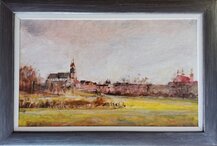 rozmer obrazu s rámom 36x24 cm
