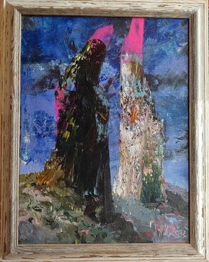 rozmer obrazu s rámom 37,5X47,5 cm