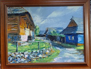 rozmer obrazu s rámom 48x38 cm