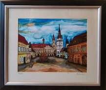 rozmer obrazu s rámom 48x41 cm