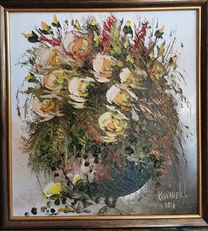 rozmer obrazu s rámom 70x80 cm