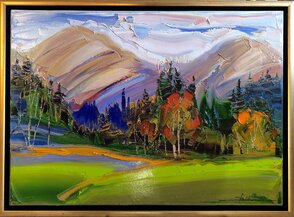 rozmer obrazu s rámom 75x55 cm