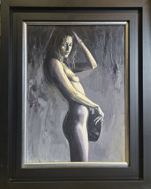 “Akt“ Rozmer obrazu spolu s rámom 42x54 cm