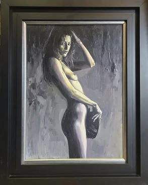 “Akt“ Rozmer obrazu spolu s rámom 42x54 cm