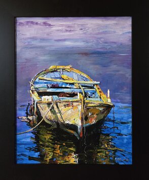 “Čln“ Rozmer obrazu spolu s rámom 50x60cm
