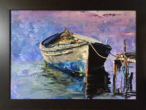 “Čln“ Rozmer obrazu spolu s rámom 80x60 cm
