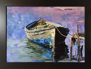 “Čln“ Rozmer obrazu spolu s rámom 80x60 cm