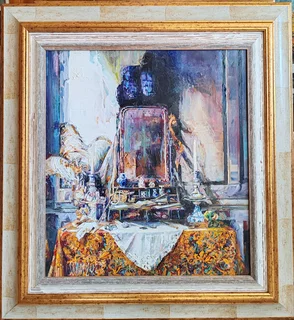 “Interiér“ Rozmer obrazu s rámom 60x64cm