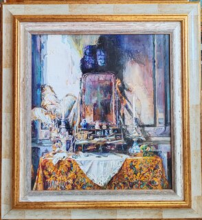 “Interiér“ Rozmer obrazu s rámom 60x64cm
