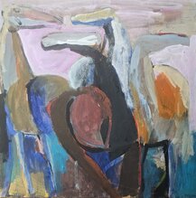 ,,Kone,, Rozmer obrazu 80x80 cm