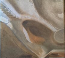 ,,Oko púšte,, rormer obrazu s rámom 50x54 cm
