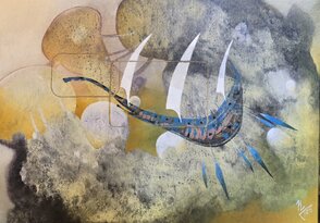 ,,Perla večnosti,, plátno 50x70cm