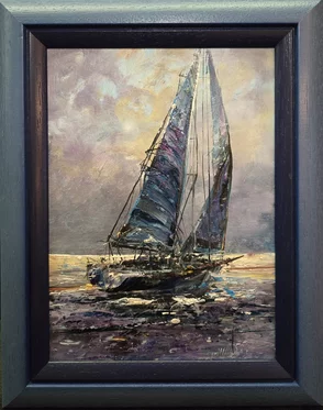 “Plachetnica“ Rozmer obrazu s rámom 23x30 cm
