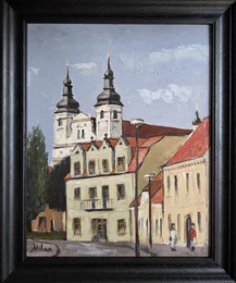 ,,TRNAVA,, Rozmer obrazu spolu s rámom 30x39 cm