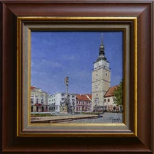 ,,TRNAVA,, Rozmer obrazu spolu s rámom 39x39 cm cm