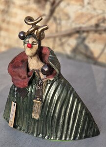 Klaun - plastika - výška 27cm