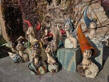 Mini busta - ponuka je orientačná - výška max 15 cm