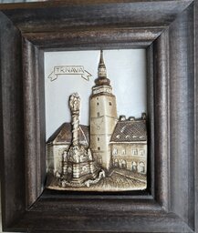 Rormer obrázku spolu s rámom 15x17 cm