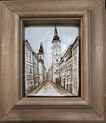 Rormer obrázku spolu s rámom 15x17 cm
