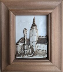 Rormer obrázku spolu s rámom 15x17 cm