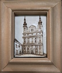 Rormer obrázku spolu s rámom 15x17 cm