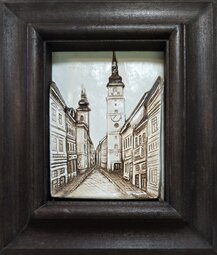 Rormer obrázku spolu s rámom 15x17 cm