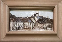 Rormer obrázku spolu s rámom 23x16 cm
