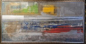 Rormer obrazu spolu s rámom 148x79 cm