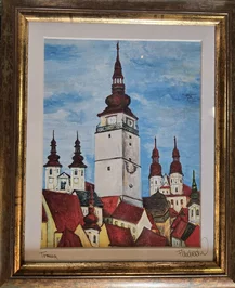 Rormer obrazu spolu s rámom 25x29 cm
