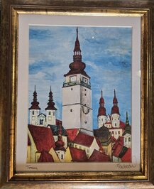 Rormer obrazu spolu s rámom 25x29 cm