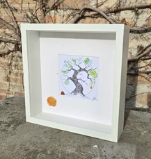 Rormer obrazu spolu s rámom 27x27 cm