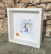 Rormer obrazu spolu s rámom 27x27 cm