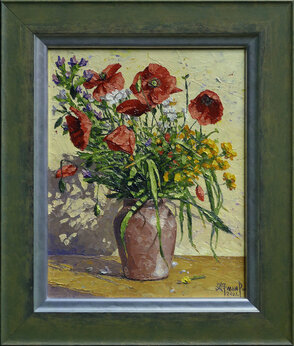 Rormer obrazu spolu s rámom 28x33 cm