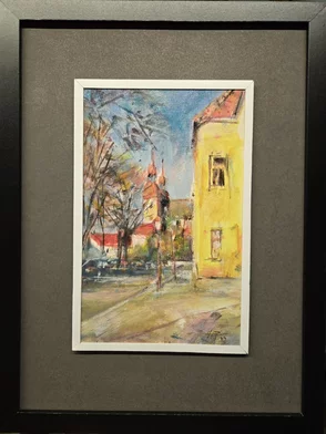 Rormer obrazu spolu s rámom 28x37 cm