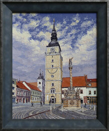 Rormer obrazu spolu s rámom 29x35 cm