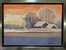 Rormer obrazu spolu s rámom 30x35 cm