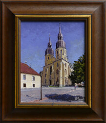 Rormer obrazu spolu s rámom 31x36 cm