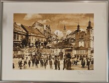 Rormer obrazu spolu s rámom 31x41 cm