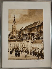 Rormer obrazu spolu s rámom 31x41 cm