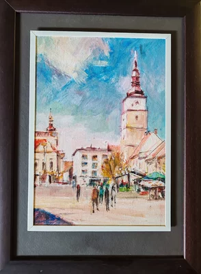 Rormer obrazu spolu s rámom 32x42 cm