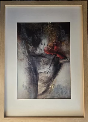 Rormer obrazu spolu s rámom 32x44 cm