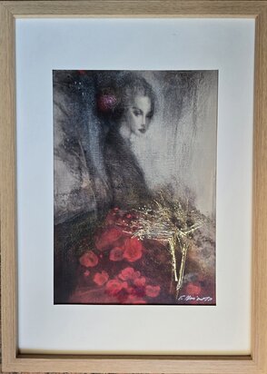 Rormer obrazu spolu s rámom 32x44 cm