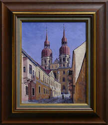 Rormer obrazu spolu s rámom 38x44 cm