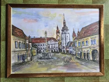 Rormer obrazu spolu s rámom 41x32 cm
