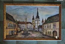 Rormer obrazu spolu s rámom 41x32 cm