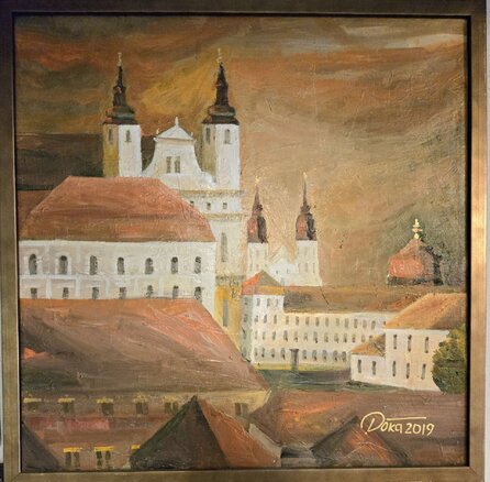 Rormer obrazu spolu s rámom 42x42 cm