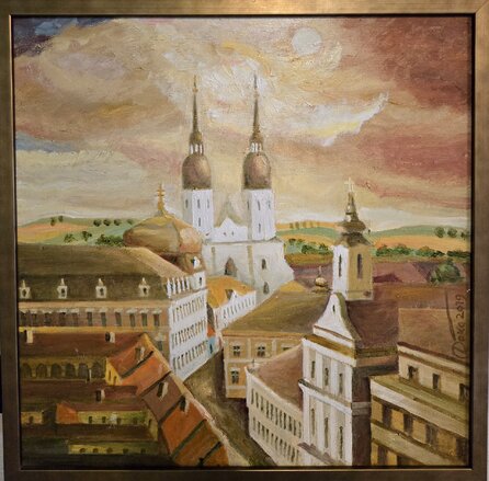 Rormer obrazu spolu s rámom 42x42 cm