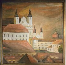 Rormer obrazu spolu s rámom 42x42 cm